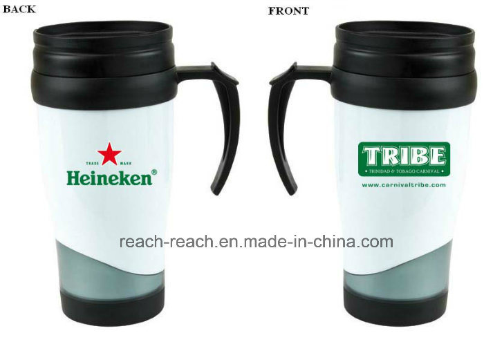 Plastic Coffee Mug, Travel Mug, Car Mug (R-2273)