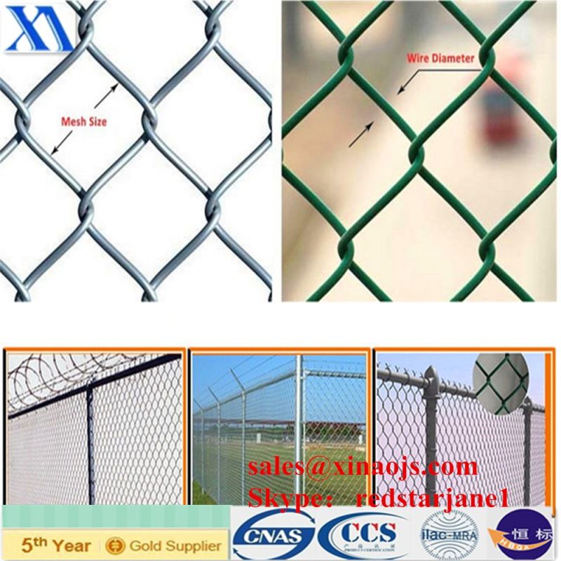 High Quality PVC Coated Chain Link Fence