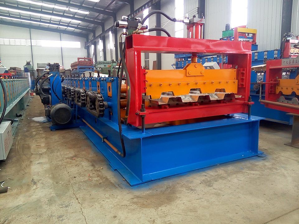 Cangzhou Dixin Galvanized Floor Decking Cold Roll Forming Machine