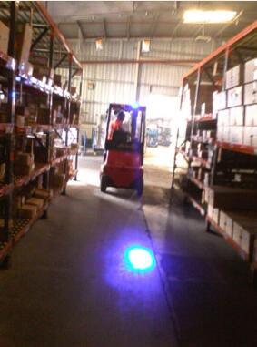 10W LED Blue Spot Point Forklift Approaching Warning Light