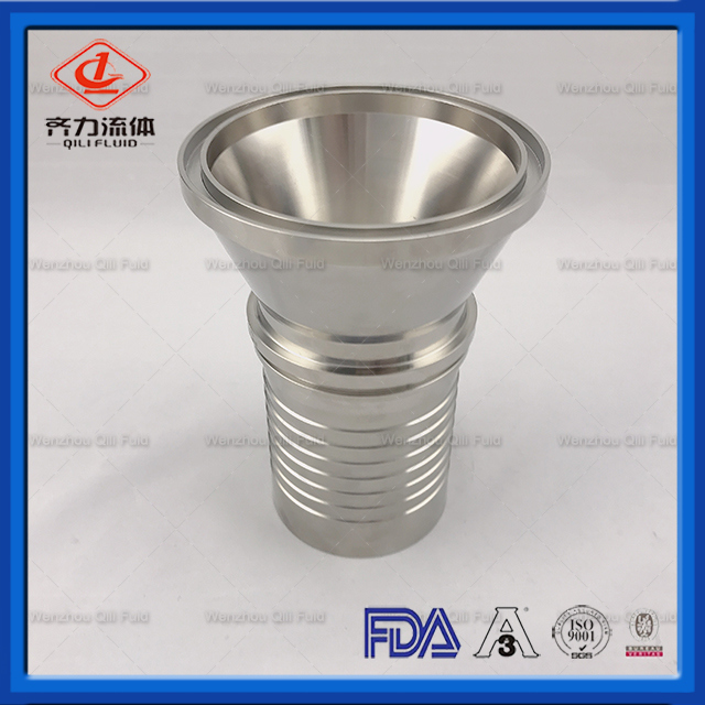 14mphr Food Grade Stainless Steel Hose Nipple