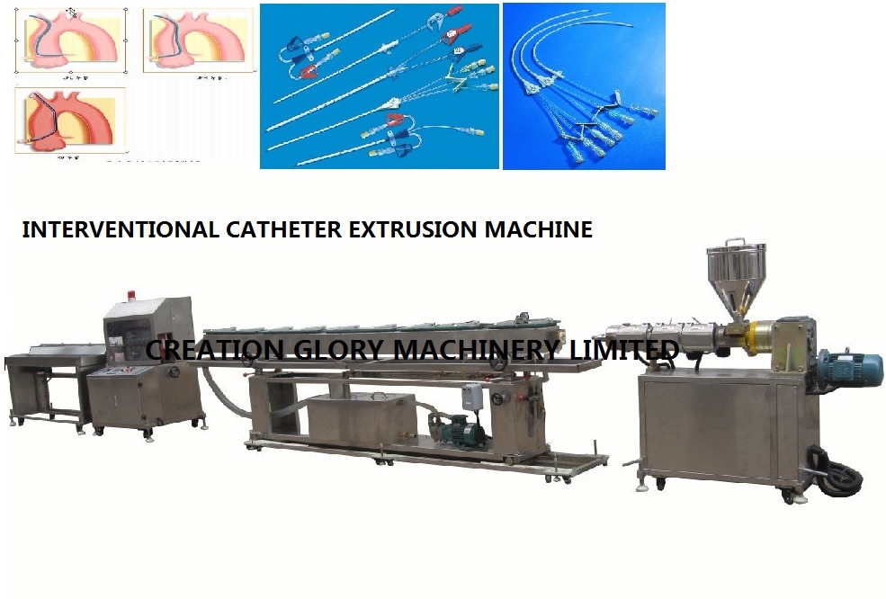 High Quality Medical Interventional Catheter Plastic Extrusion Manufacturing Equipment