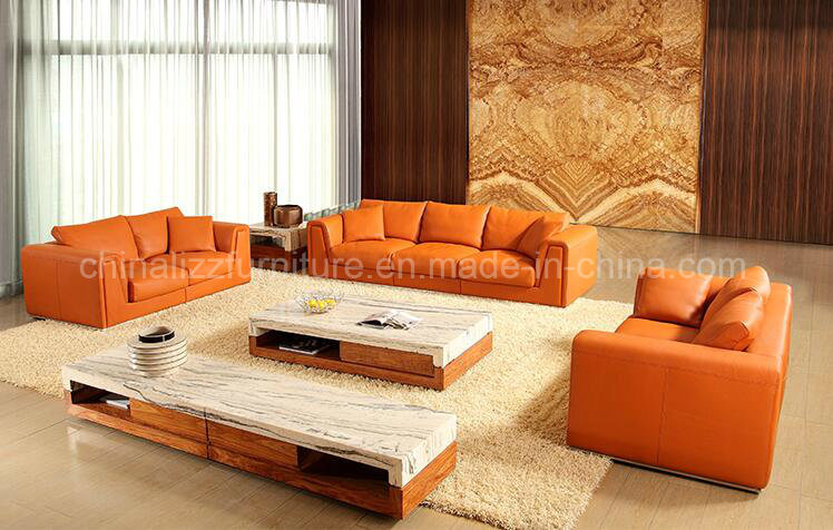 New Arrival Modern Sectional Leather Sofa (Lz705)