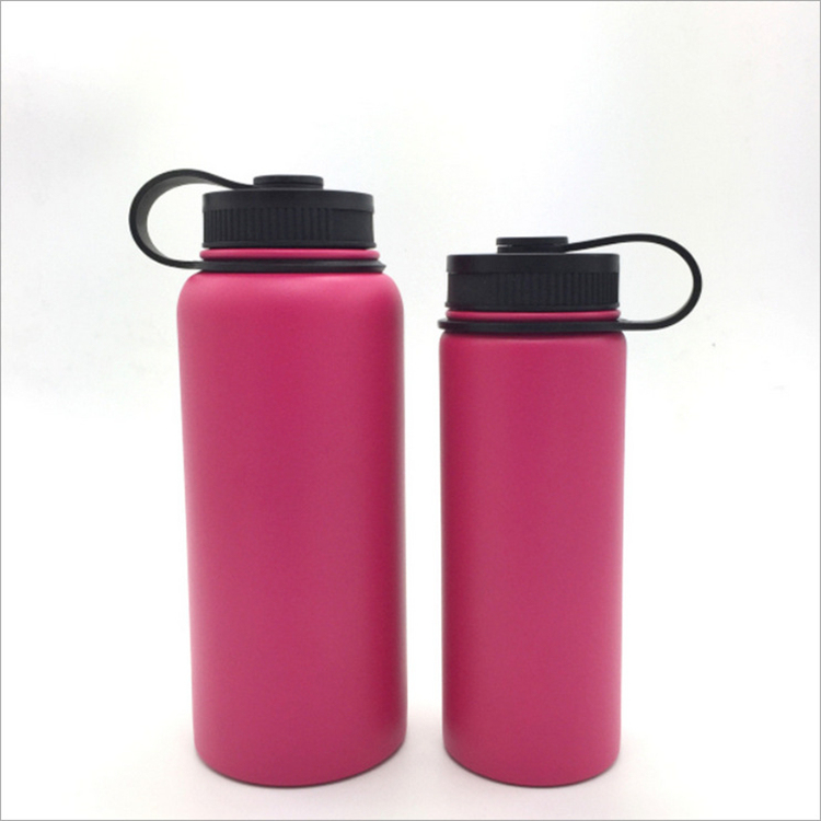 New 32oz Double Wall Vacuum Insulated Stainless Steel Water Bottle Flask with Logo