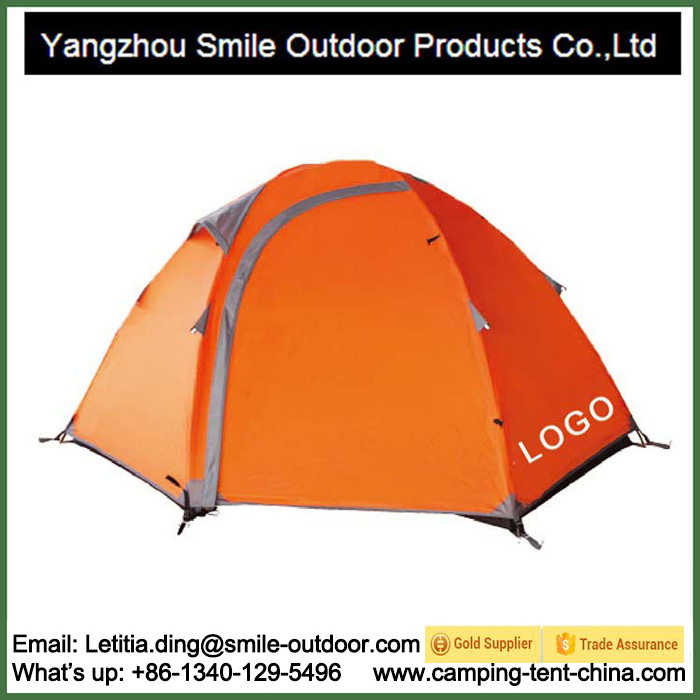 2 Person Double Layer Camping Tent Dropshipping Plastic Tent