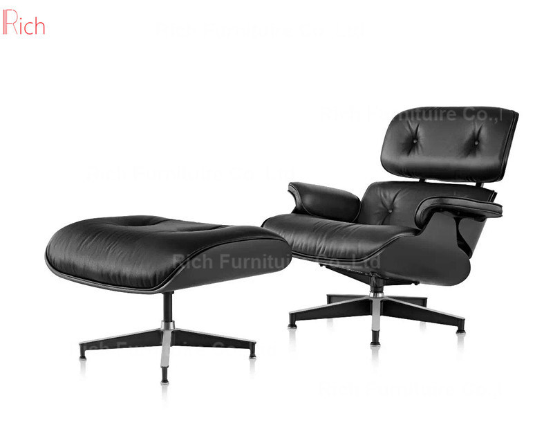 Wholesale Black PU Leather Sofa Chair Lounge Charles Chair for Office