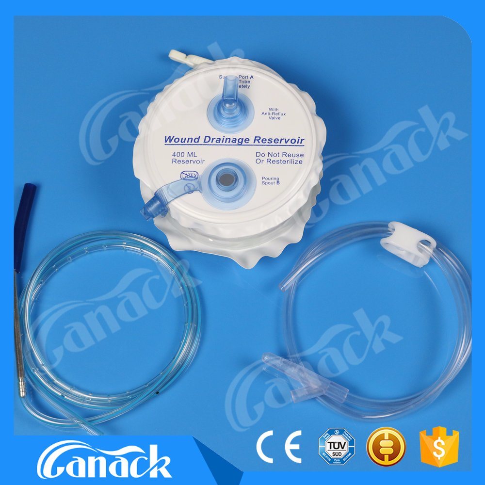 PVC Evacuator Closed Wound Drainage System (Spring)