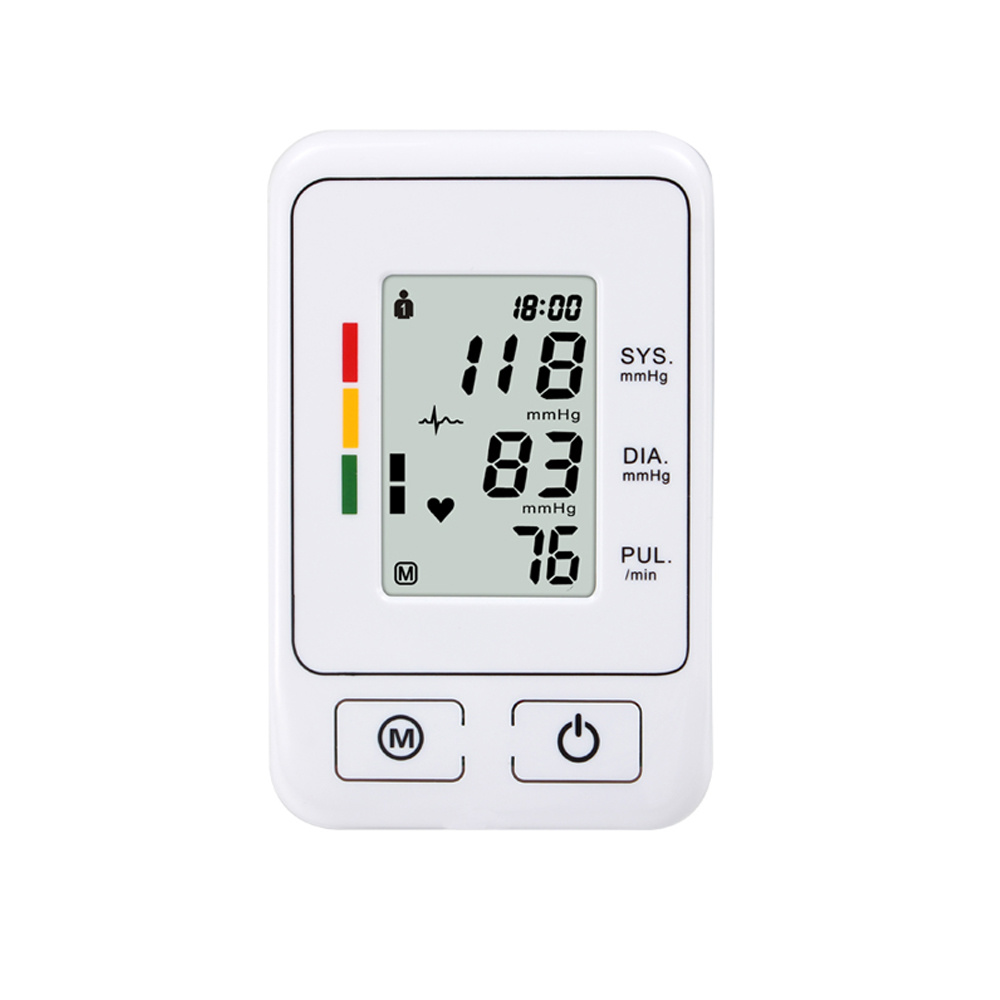 Automatic Digital Arm Blood Pressure Monitor for Home Use