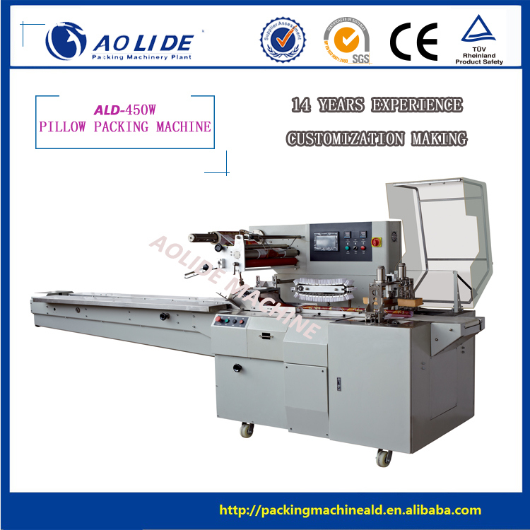 High Speed Horizontal Flow Facial Towel Paper Packaging Equipment