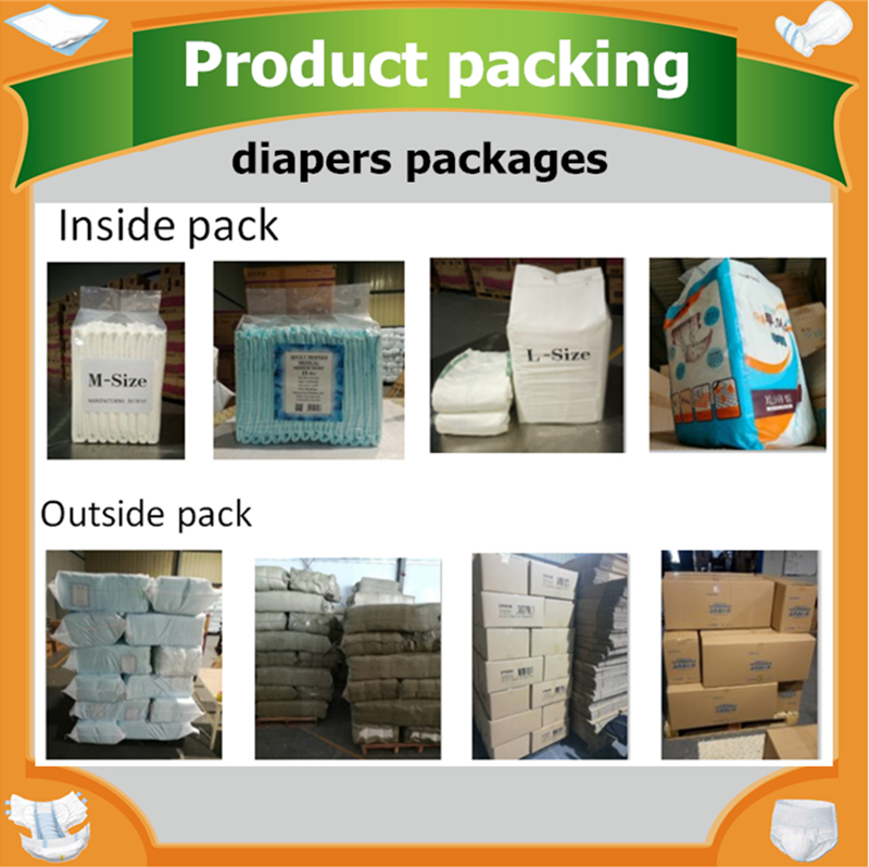 High Quality Disposable Adult Diaper Incontinence Products for Men Diapers for Adults