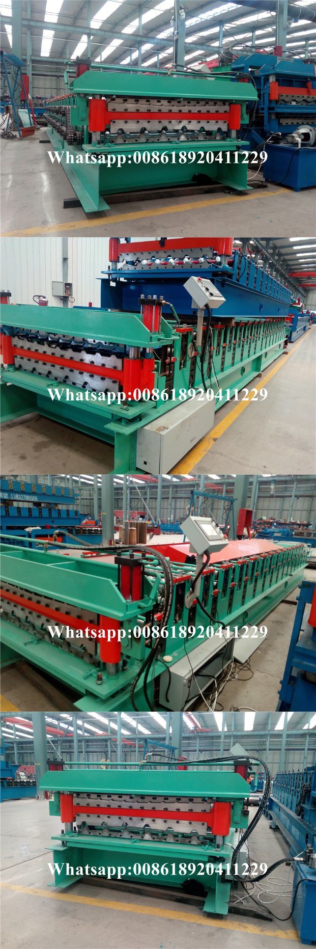 Double Steel Roofing Making Machine