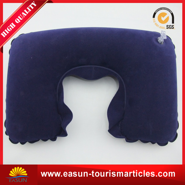 Inflatable Travel U Shape Neck Pillow for Aviation