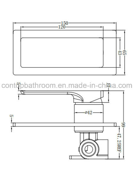 Watermark Approval in Wall Shower Mixer/Shower Faucet /Tapware