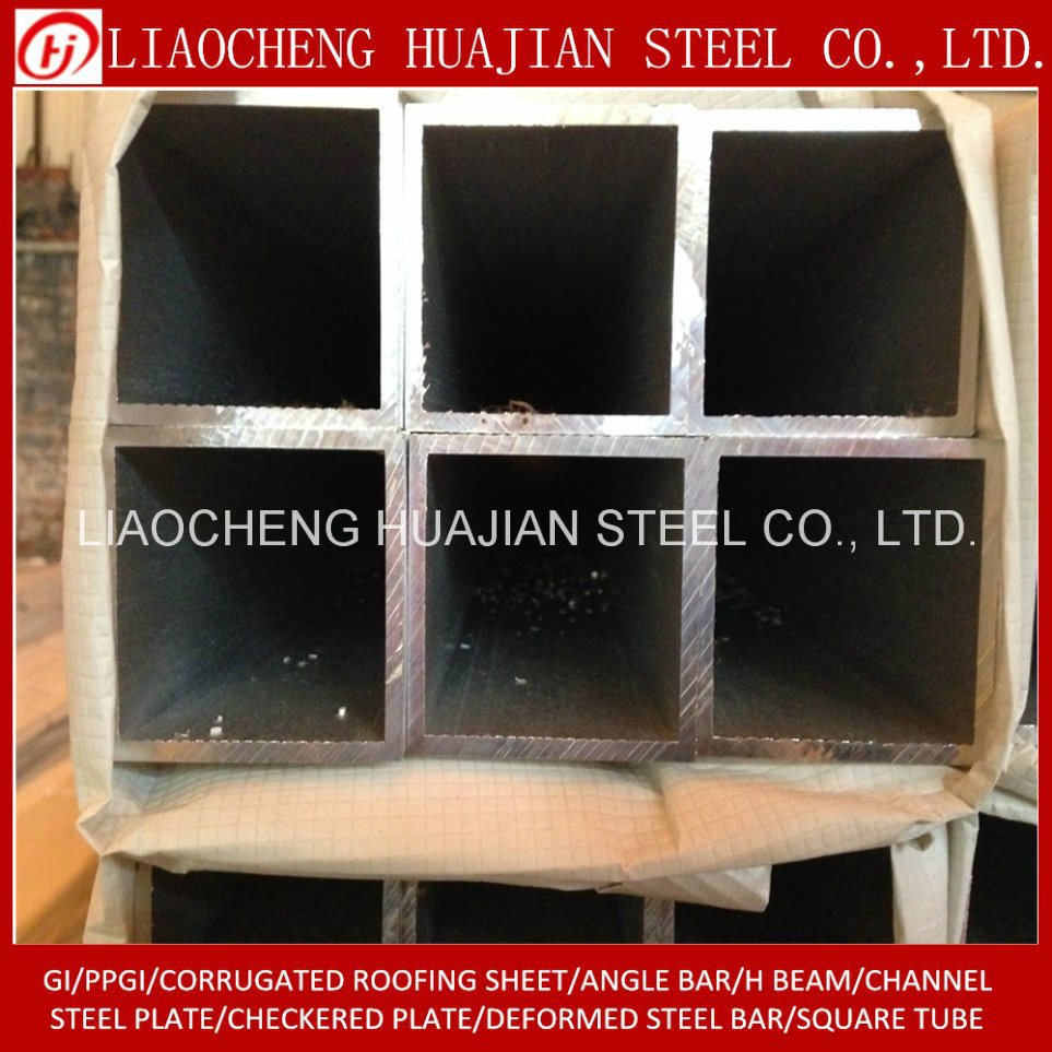 Galvanized Steel Rectangular Tube with ISO