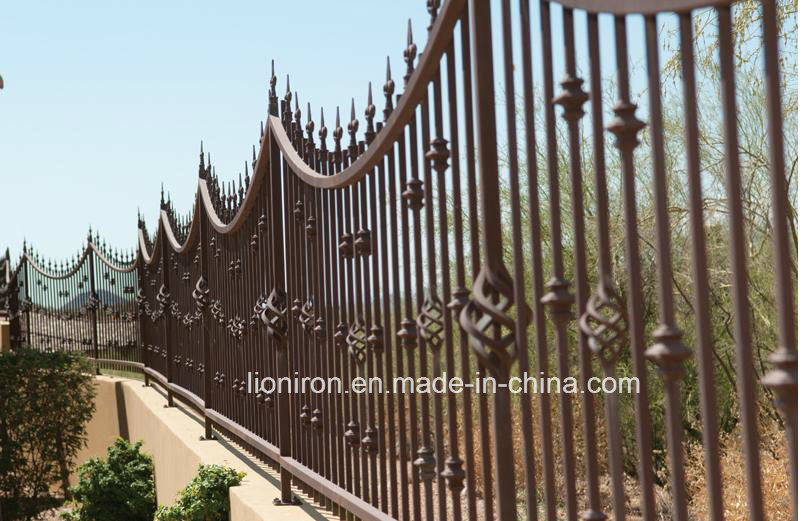 Super Quality Hand Made Low Cost Wrought Iron Fence