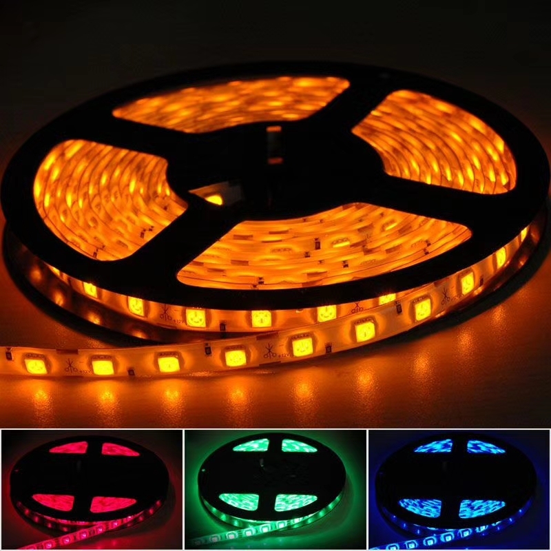 RGB Waterproof SMD5050 LED Flexible Strip Lights for Market/Hotel/Shop Decoration