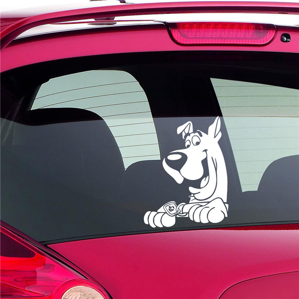 High Quality Waterproof Car Window Sticker Made in China