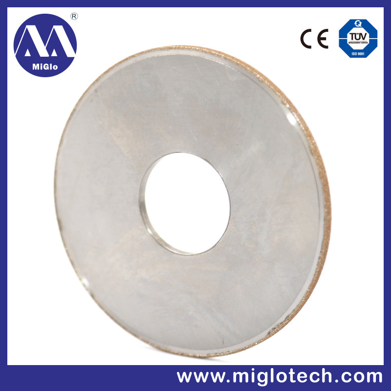 Customized Electroplating Groove CBN and Diamond Tool Grinding Wheel (GW-100049)