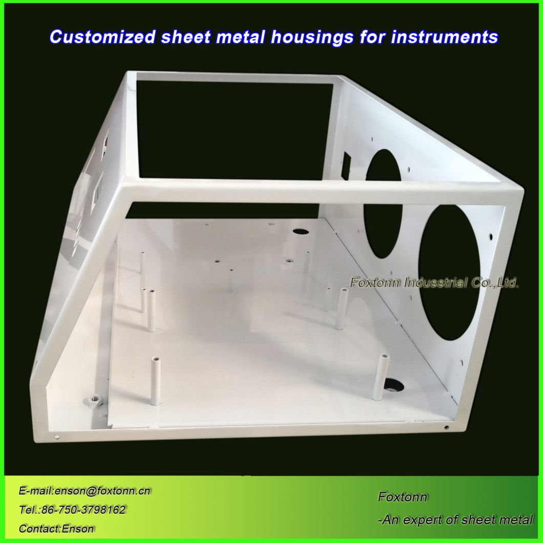 Sheet Metal Electric Enclosure Customized Parts by CNC Machining