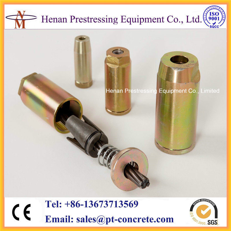 Cnm 12.7mm Spring Loaded Anchor for Prestressed Concrete Strand