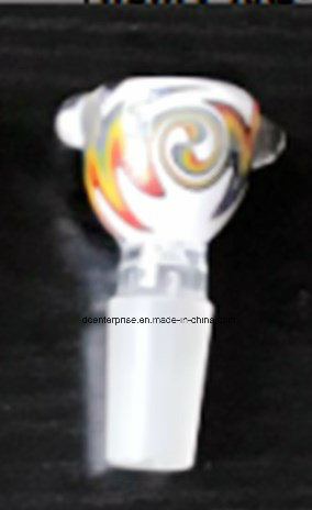 Cc37 Wigwag Glass Bowl for Smoking Pipe