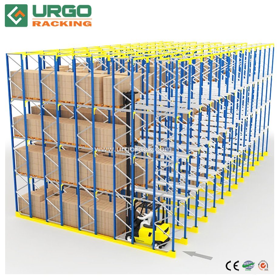 Factory Warehouse Storage Rack Drive in Pallet Rack