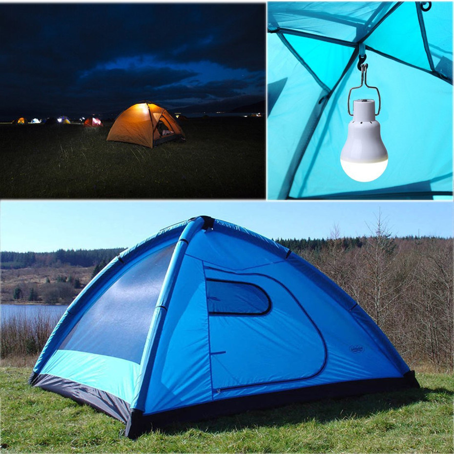 Solar Energy Saving LED Bulb 15W Solar Camping LED Lamp