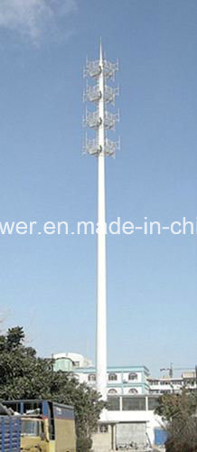 Galvanized Steel Pole Telecom Tower