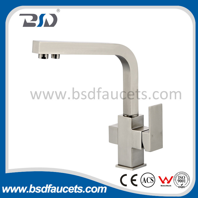 High Quality Russian Market Three Way Drinking Water Kitchen Faucet