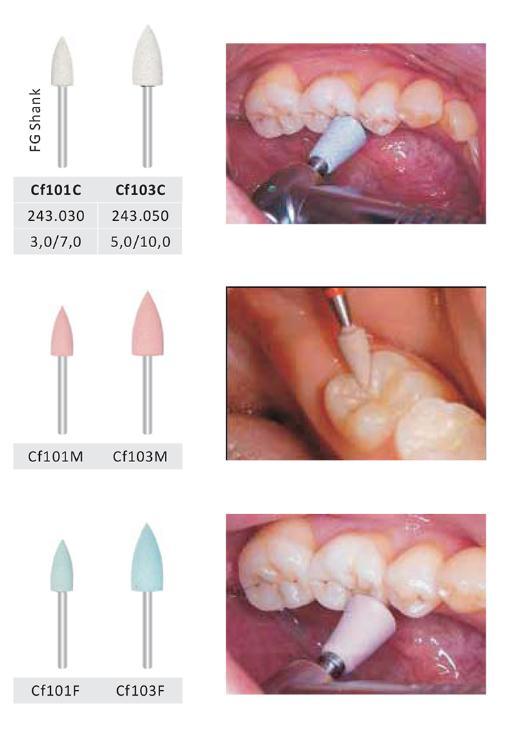 Prophy Polishers Fg Shank for Dental Use