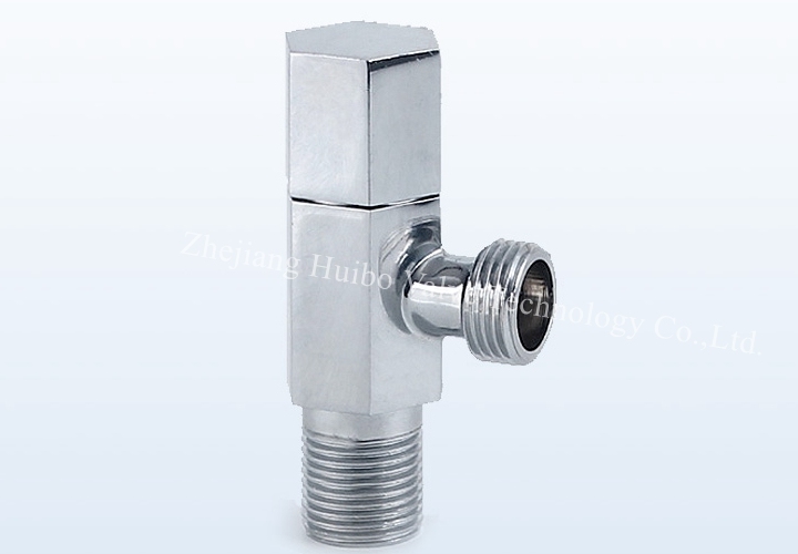 Anti-Corrosion Brass Angle Valve Polished Surface