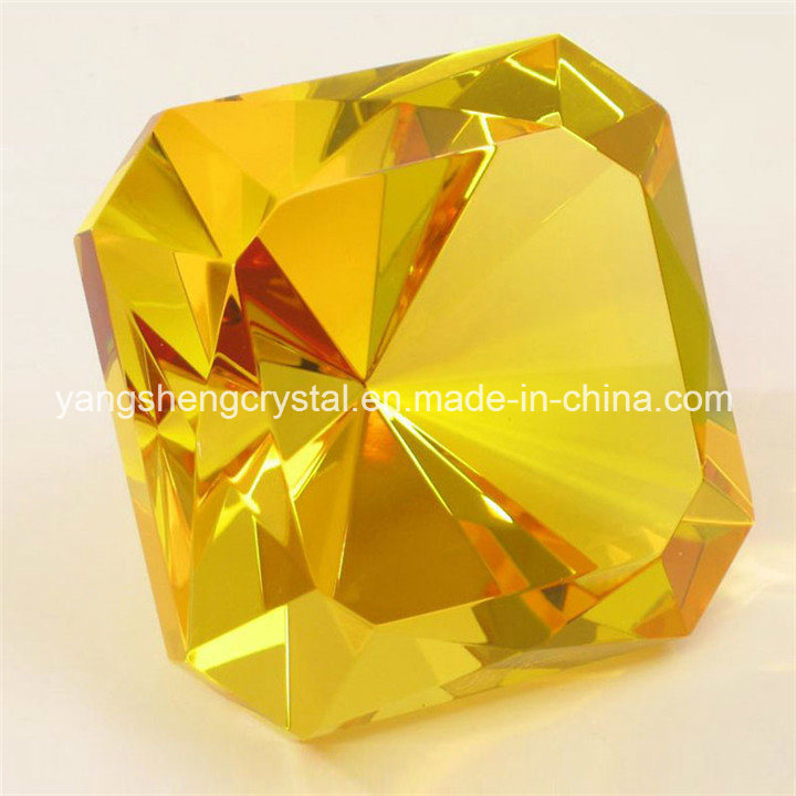 High Quality Multicolor Crystal Diamond Crystal Crafts for Home Wedding Birthday Gifts