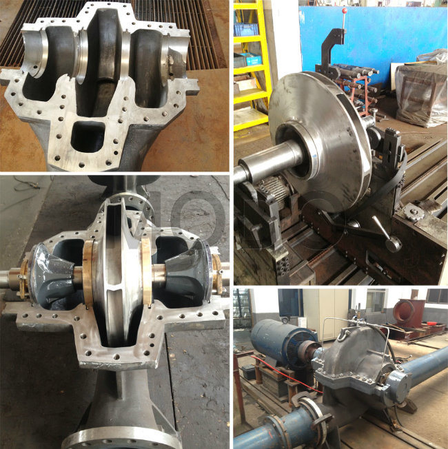 Mechanical Seal Double Suction Centrifugal Water Pump