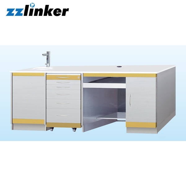 Gd020 Stainless Steel Movable Dental Cabinet Furniture