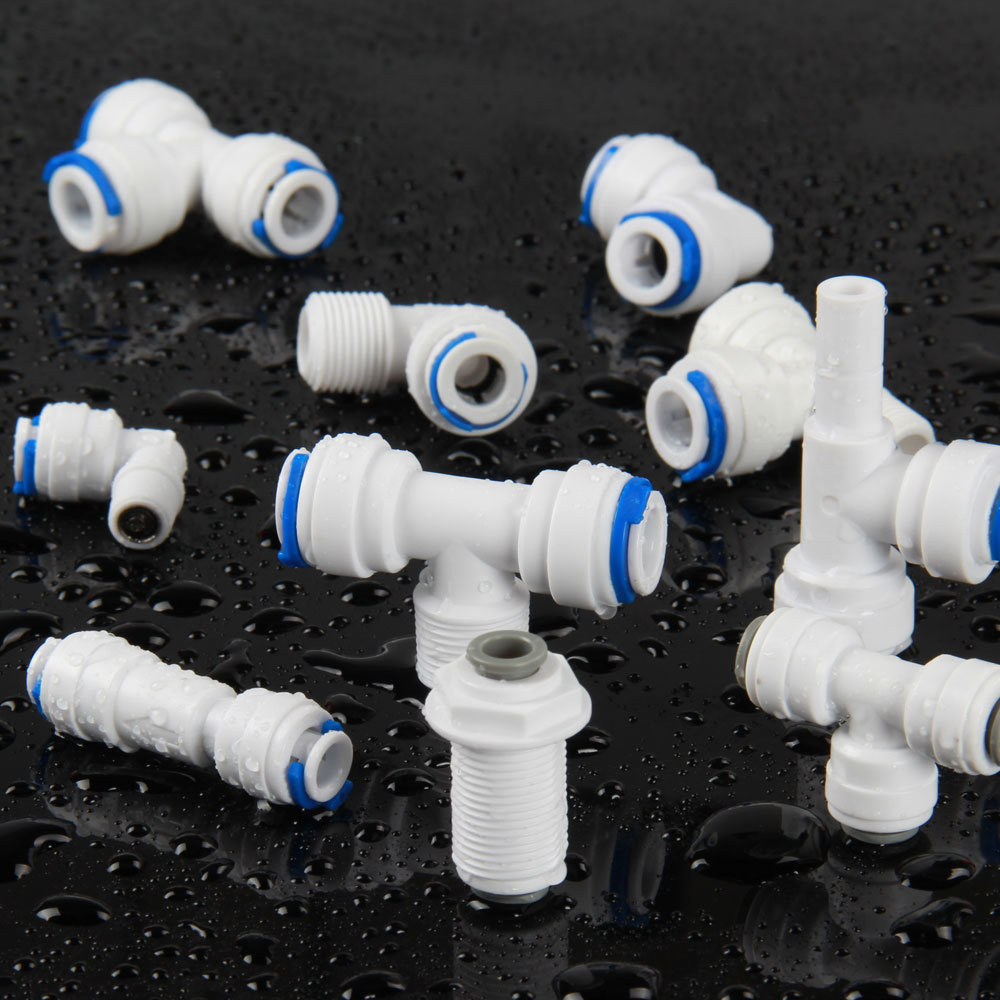 Plastic Straight Stem Tube Adapter for RO Reverse Osmosis System