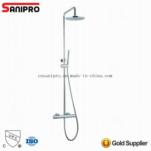 Sanipro Brass Thermostatic Shower Mixer Set Cp