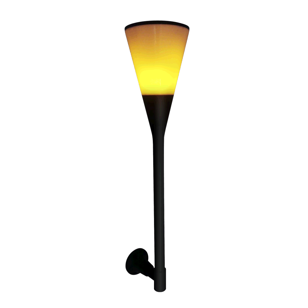 Factory Original Solar Fire Cup Flame Balze Lawn Wall Decoration Lantern Lamp Light