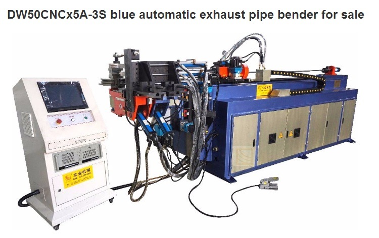 Dw50cncx5a-3s Blue Automatic Exhaust Pipe Bender for Sale