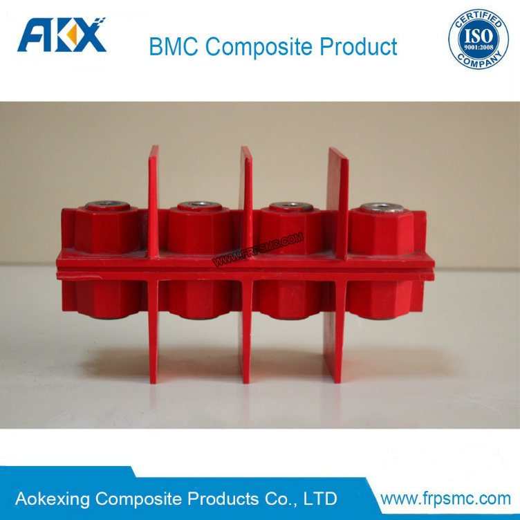 BMC Mould for Red Automotive Engine Hood Inner Compression Part