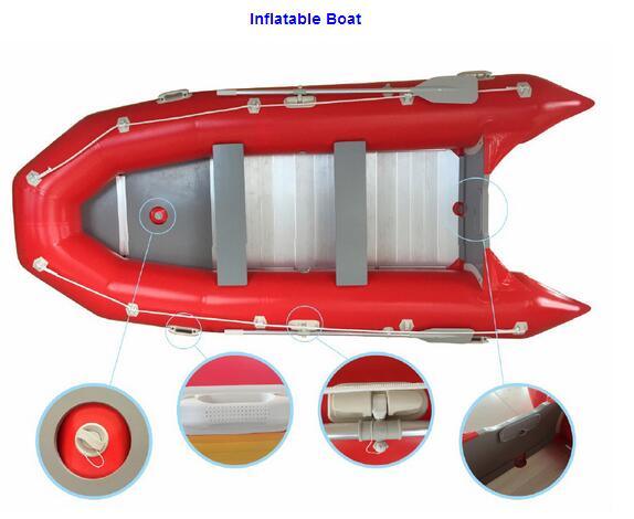 Inflatable Fishing Boat with Trolling Motor, Cheap Inflatable Boat
