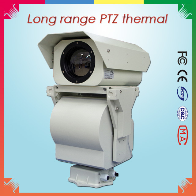 8.6km PTZ IR Thermal Imaging Camera for Surveillance