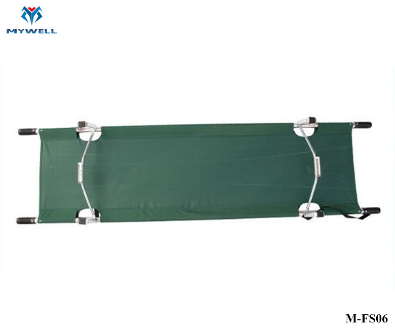 M-Fs06 Rescue Pole Wholesale Foldable Army Stretcher