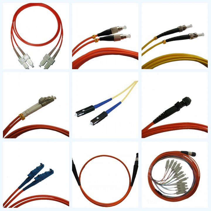 LC APC Sm Simplex Jumper Fiber Optical Patch Cord Cable