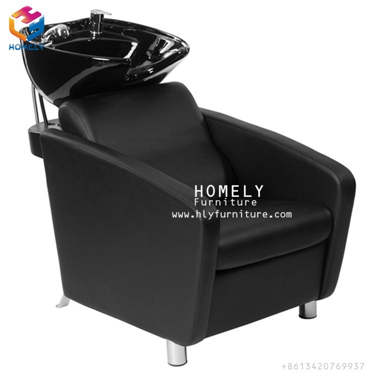 White Diamond Luxury Lay Down Washing Hair Kids Baby Barber Beauty Salon Units Basin