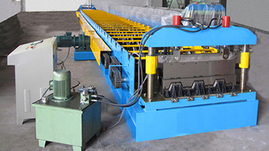 28 Stations Metal Floor Decking Roll Forming Machine with Ce