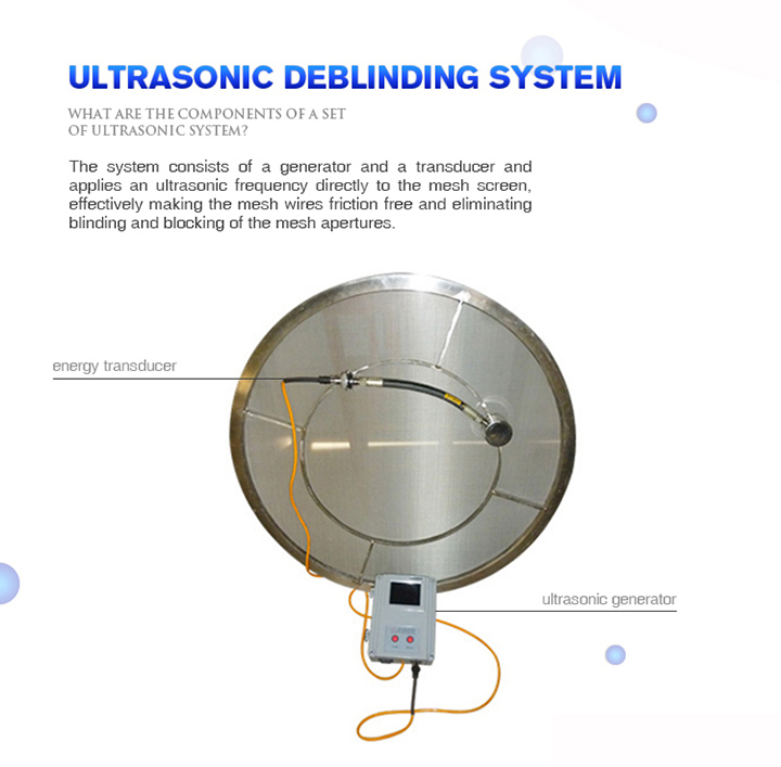 Professional Fine Mesh Ultrasonic Grading Machine for Sieving Metal Powder