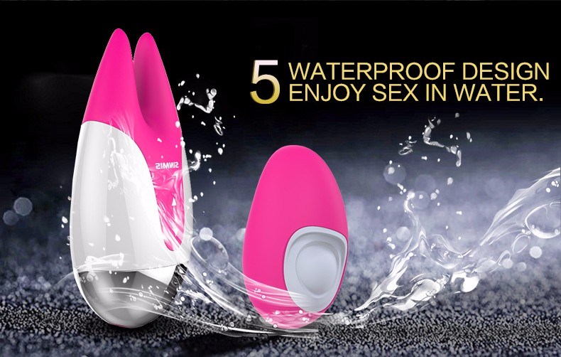 100% Waterproof Rechargeable Clitoral Stimulation Massager, G Spot Clit Vibrator Nipple Stimulator Sex Toys Adults for Women