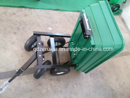 Strong Plastic Tray Garden Dump Cart (TC2145)