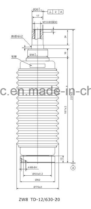 Zw8 Vacuum Interrupter for Outdoor Circuit Breaker 202D