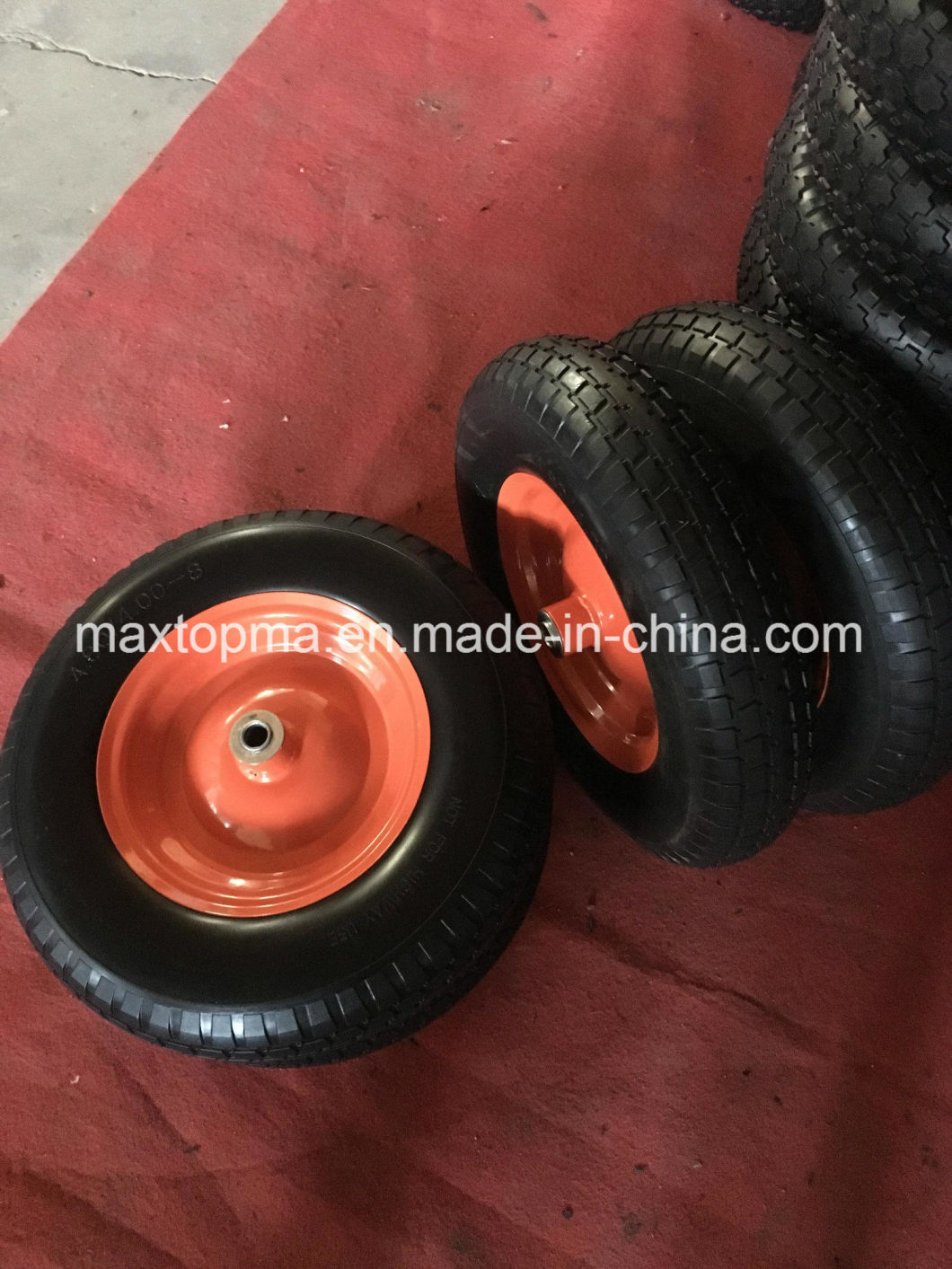 China Maxtop Tools Cart PU Foam Trolley Wheel